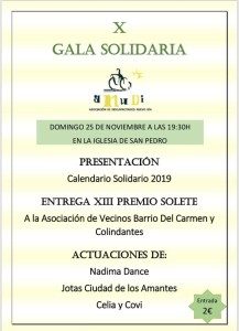 ANUDI celebra su X Gala Solidaria
