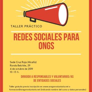 Taller de Redes Sociales en Alcañiz