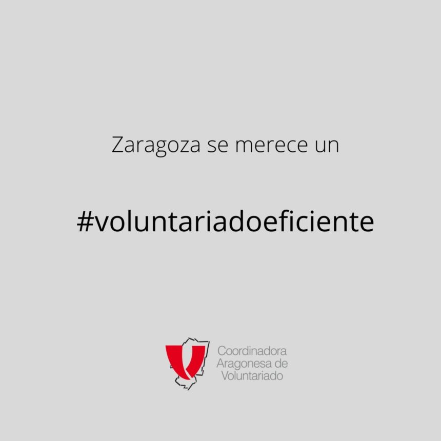 La Coordinadora Aragonesa de Voluntariado defiende una formación de calidad para todas las personas voluntarias de Zaragoza