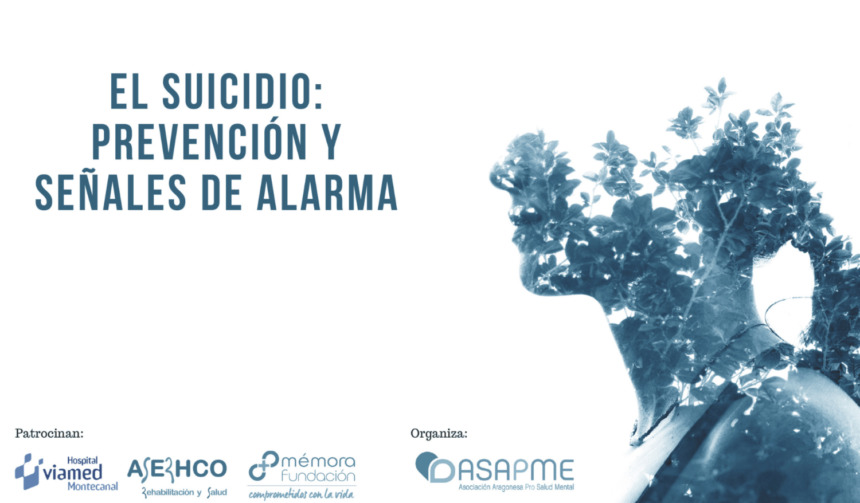 ASAPME y Fundación Ibercaja organizan una videoconferencia sobre prevención y señales de alarma del suicidio