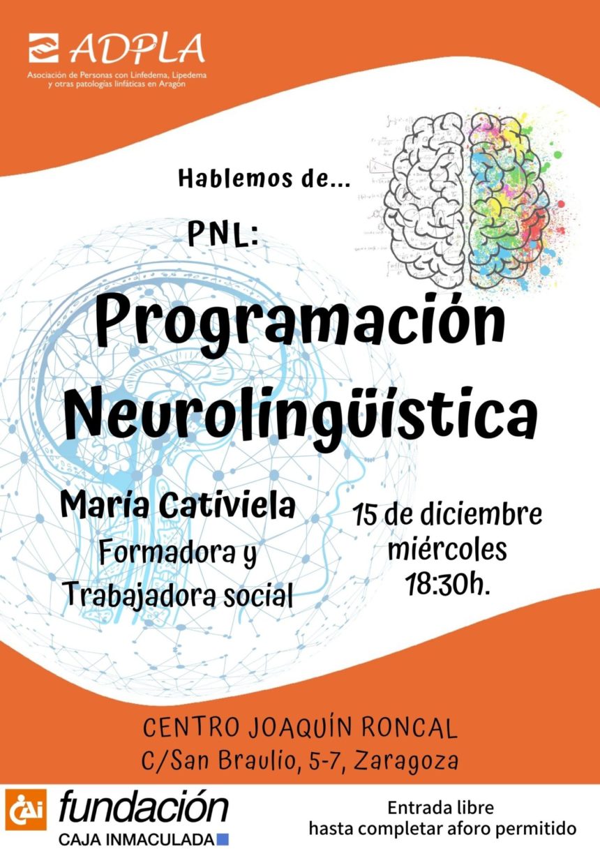 Charla de programación neurolingüística organizada por ADPLA