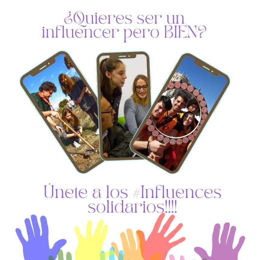 Únete a nuevos proyecto «Influencers Solidarios»