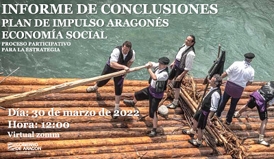 No te pierdas la presentación del Informe de conclusiones del Plan Aragonés de Impulso de la Economía Social