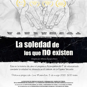 Documental «La soledad de los que no existen» en el Cine Maravillas de Teruel