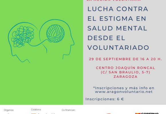 La próxima semana… apúntate al taller «Lucha contra el estigma en salud mental desde el voluntariado»