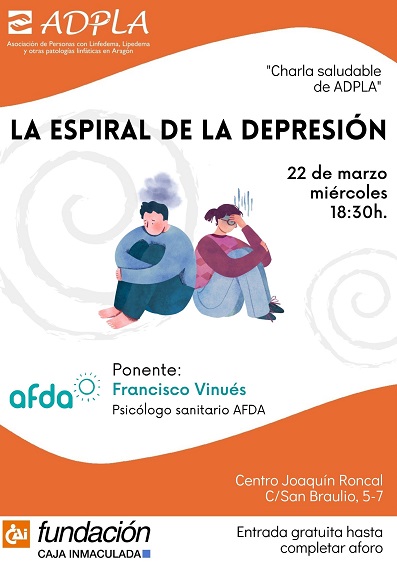 ADPLA organiza la charla saludable «La espiral de la depresión»