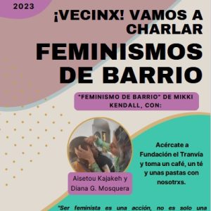 La Fundación El Tranvía organiza la charla “Feminismos de barrio”