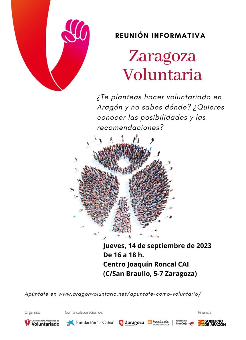 En septiembre vuelve Zaragoza Voluntaria