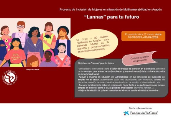 FSEM impulsa el proyecto inclusión de mujeres multivulnerables: «Lannas» para tu futuro