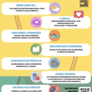 Asapme impulsa el programa de actividades comunitarias Zaragoza + Humana