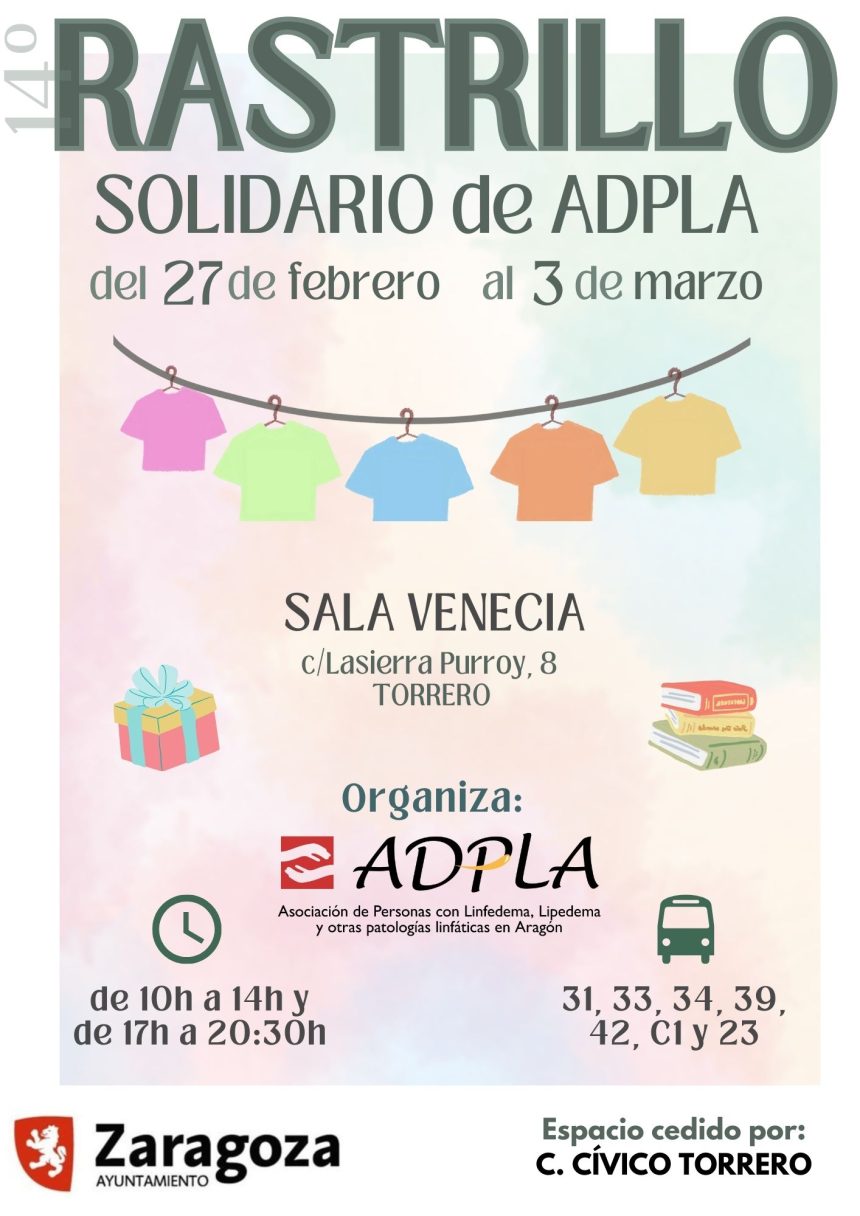 ADPLA vuelve a abrir su mercadillo solidario