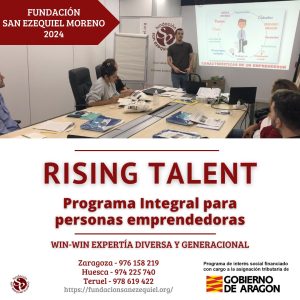 La Fundación San Ezequiel Moreno pone en marcha “Rising Talent”