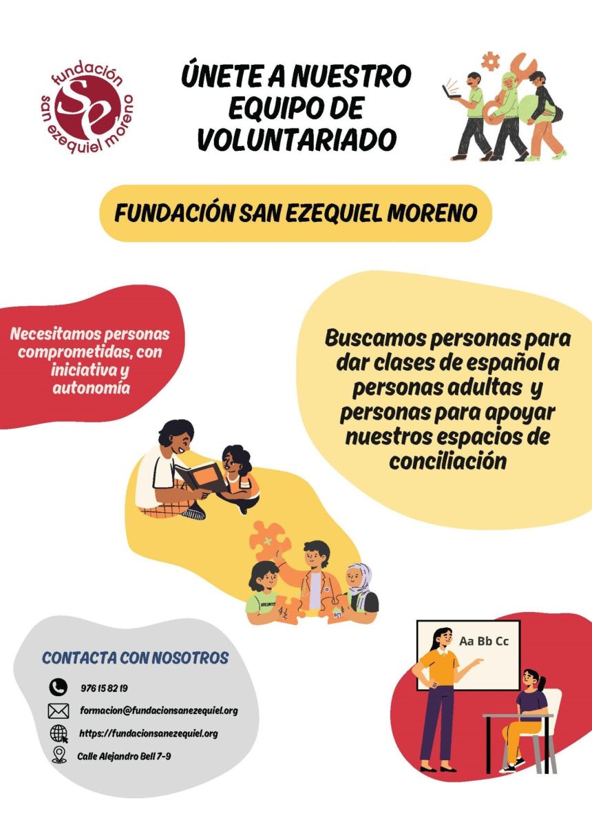 FSEM busca personas voluntarias para dar clase de español