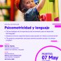Charla ‘Psicomotricidad y lenguaje’, el 7 de mayo de Fundación Dfa