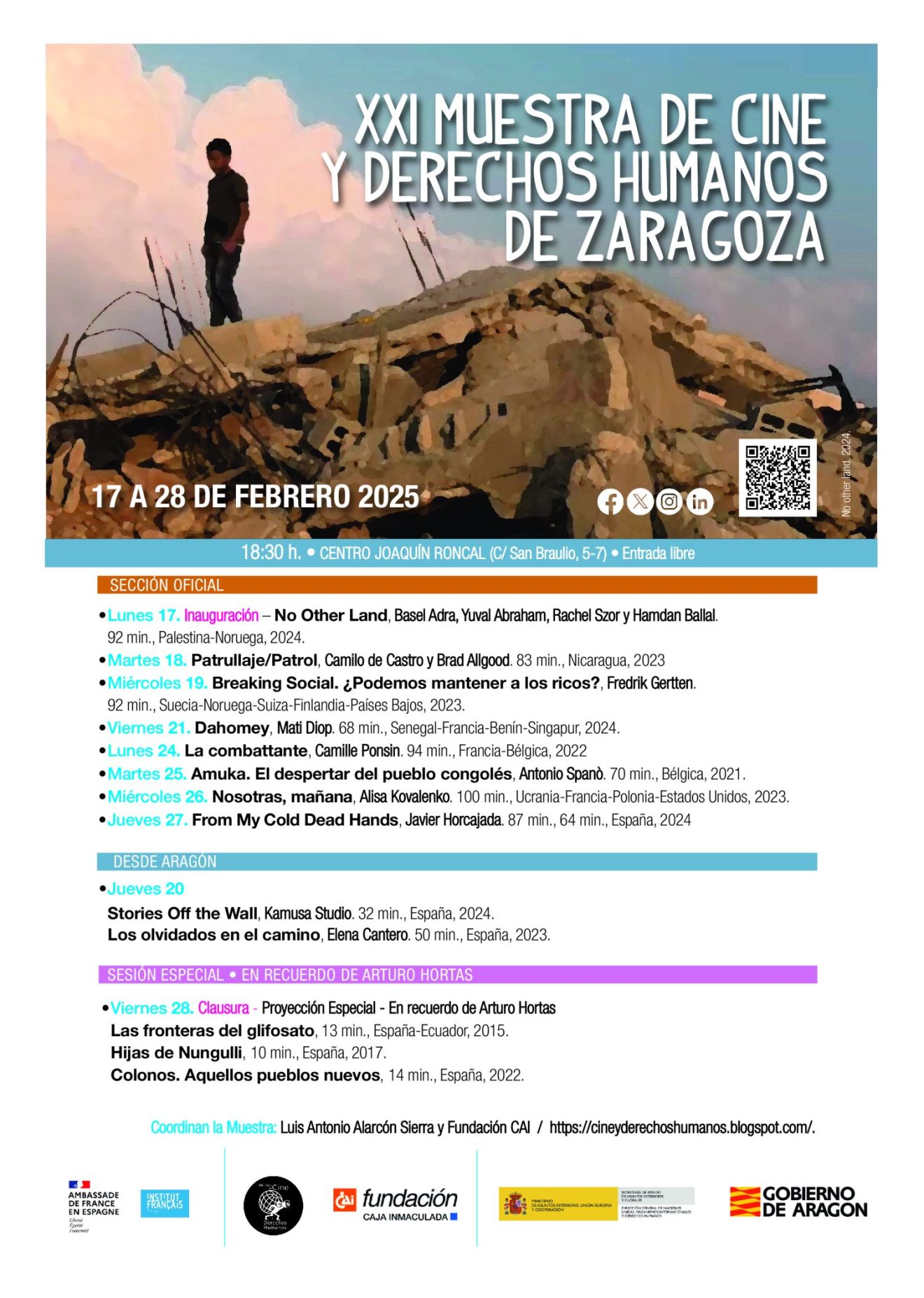 XXI Muestra de Cine y Derechos Humanos de Zaragoza
