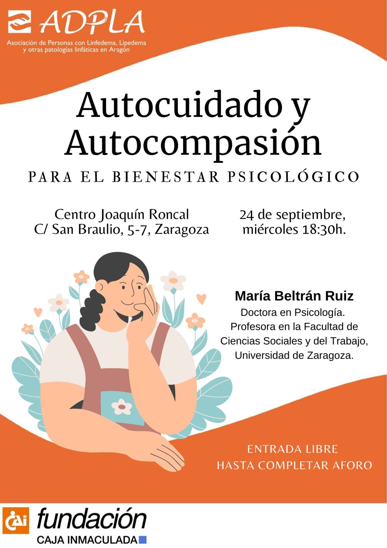 Charla saludable de ADPLA: ＂Autocuidado y Autocompasión＂