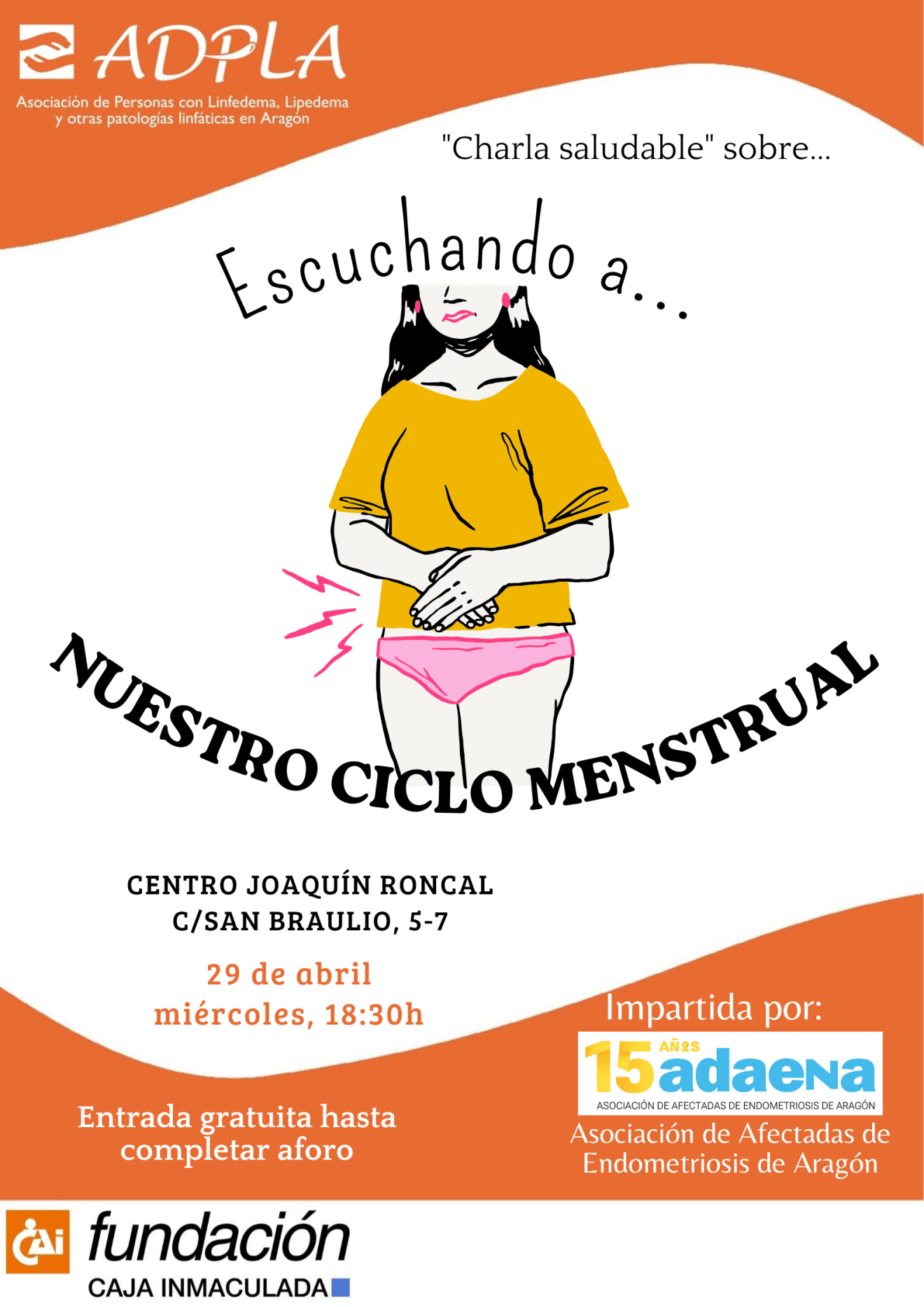 Charla Saludable de abril de ADPLA