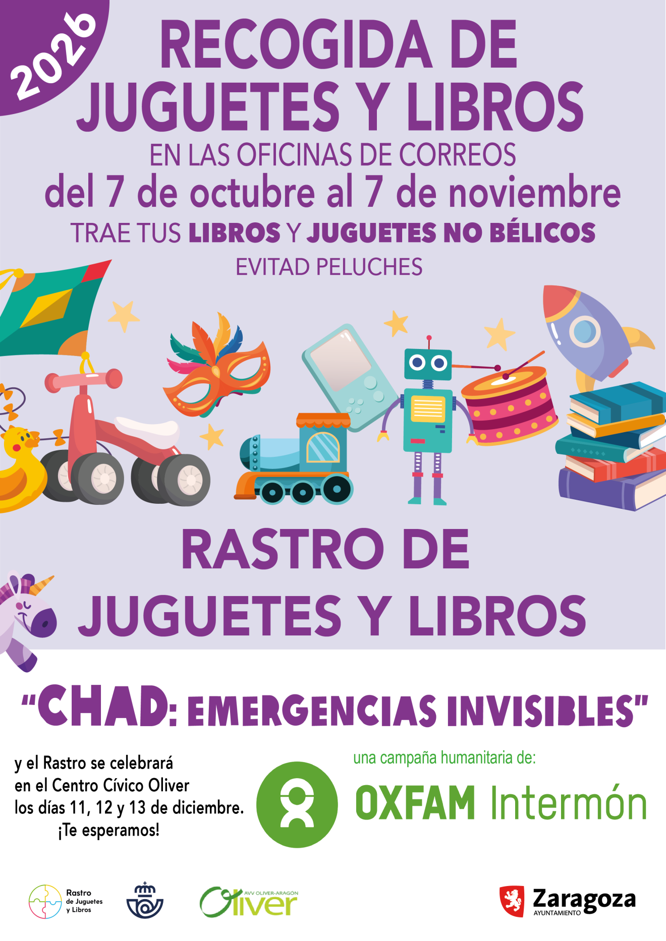 Comienza el programa de Navidad de Rastro de Juguetes y Libros ¿Te apuntas?